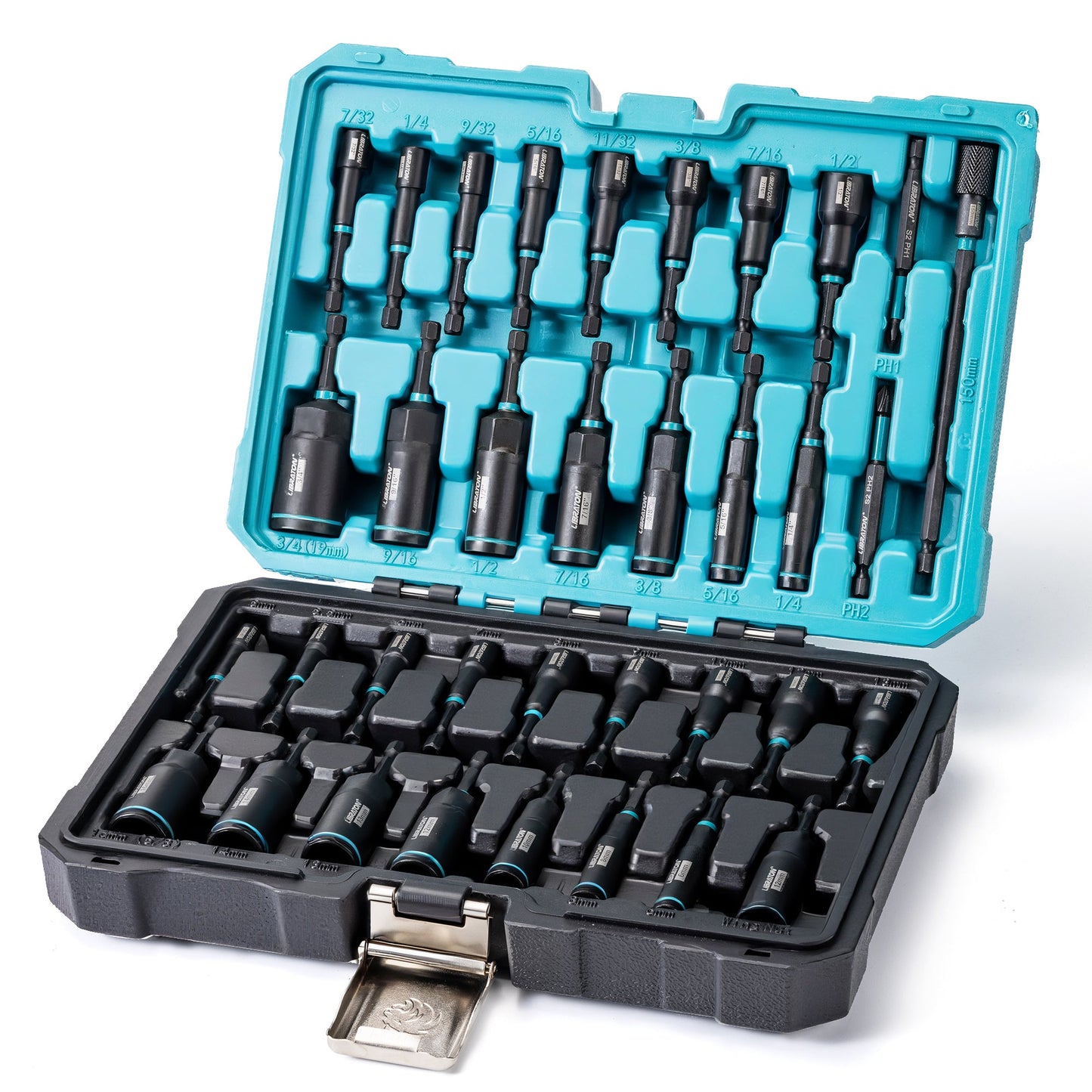 LIBRATON 35-Piece Magnetic Nut Driver Bit Set